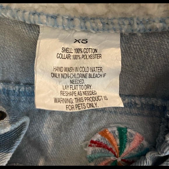 “I believe” Christmas Jean Vest for pets - Picture 6 of 10